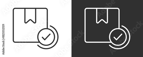 Order Icon Set Vector Collection Isolated In Black And White