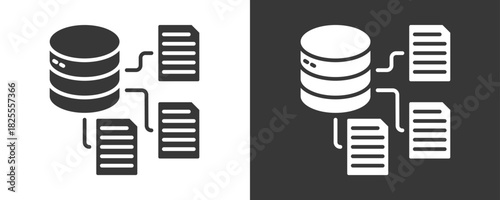 Data Classification Icon Set Multiple Style Collection