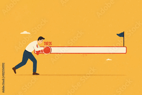 poor employee performance with underperformer percentage