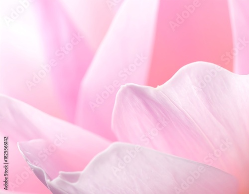 Wallpaper Mural Soft close-up view of delicate pink flower petals Torontodigital.ca