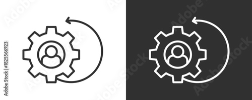 Recovery Icon Set Vector Collection Isolated In Black And White