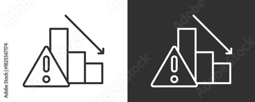 Failure Icon Set Vector Collection Isolated In Black And White