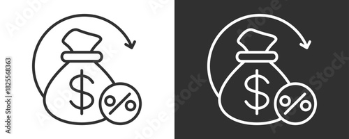 Recovery Icon Set Vector Collection Isolated In Black And White