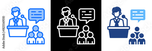 Academic Conferences triplestyle icon