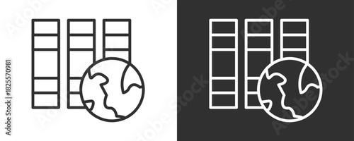 Education Icon Set Vector Collection Isolated In Black And White