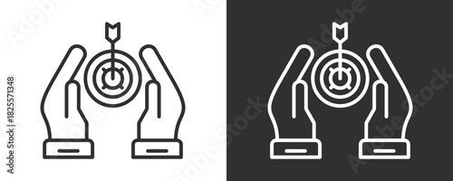 Acquisition Icon Set Vector Collection Isolated In Black And White