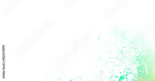 Abstract turquoise and lime green textures flow reminiscent of ocean waves subtle color gradients
