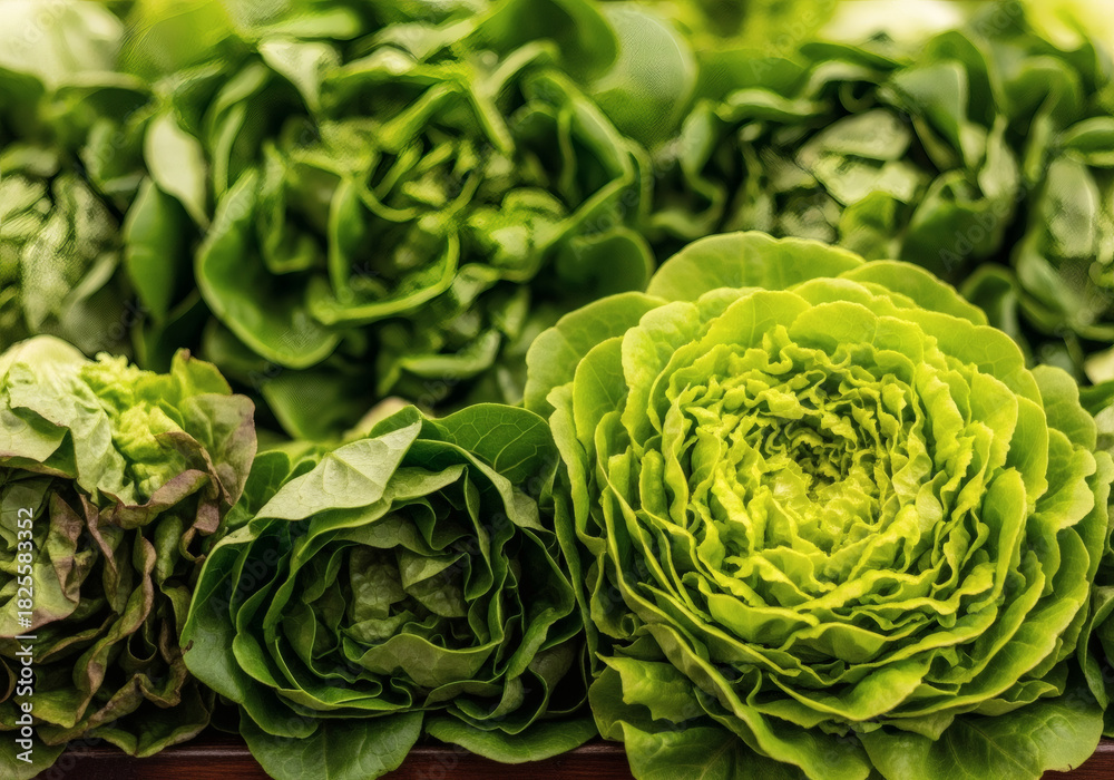 Fototapeta premium Salade Verte Fraîche 