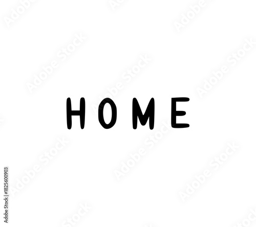 home text design