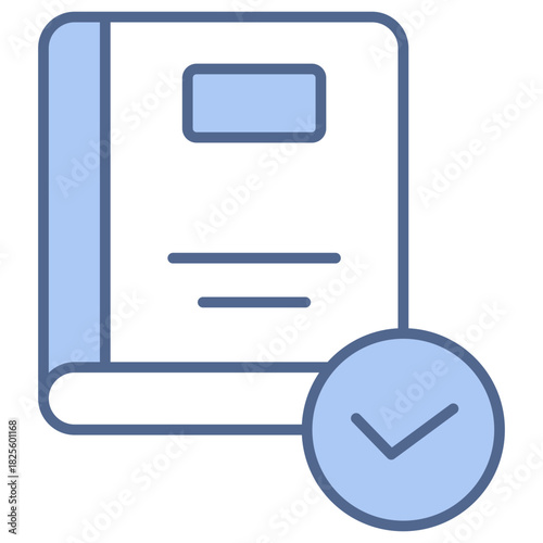 Guidelines Blue Icon