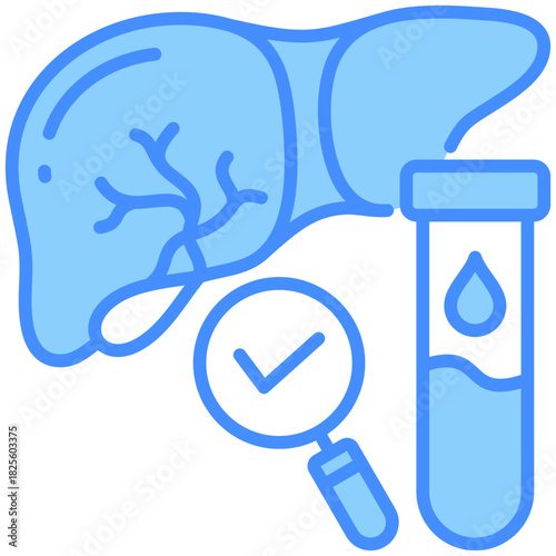 Liver Function Test Icon