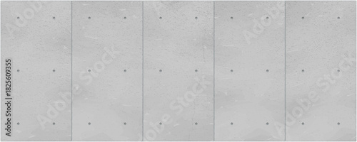 コンクリート打ちっぱなしの壁 シームレスなベクターテクスチャ 背景素材