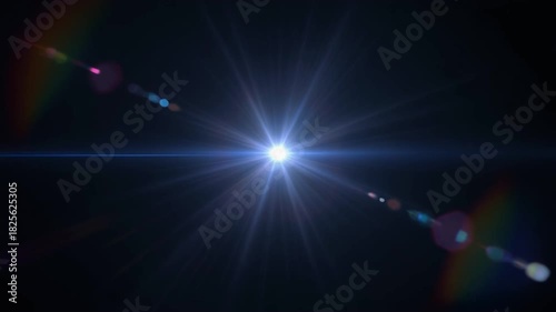 Lens Flare Burst Overlay