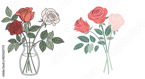 Rose Bouquets: Artistically arranged, delicate bouquets of vibrant roses bring a touch of elegance, perfect for any occasion.