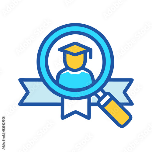 Searching for talent graduation candidate recruitment opportunity concept