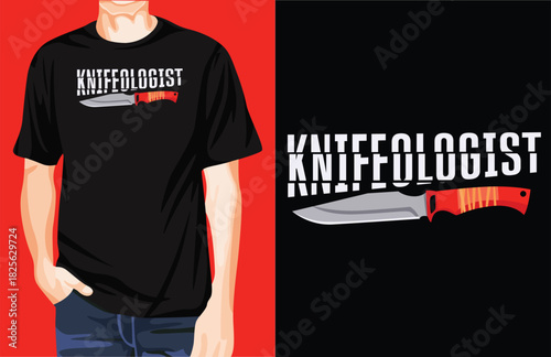  Knifeologist t-shirt design