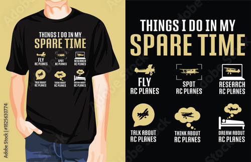 Things I do in my spare timet-shirt design