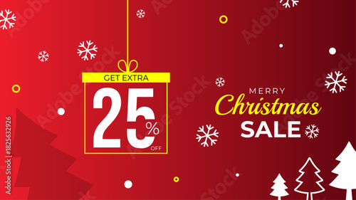 Christmas sale/offer banner