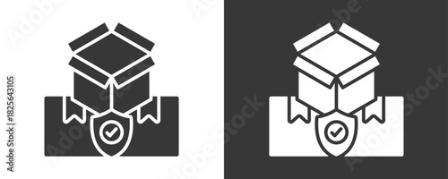 Product Icon Set Vector Collection Isolated In Black And White