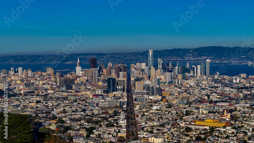 4k View Over San Francisco, California