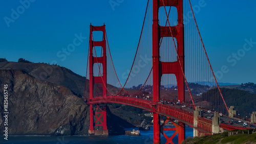 4k View Over San Francisco, California