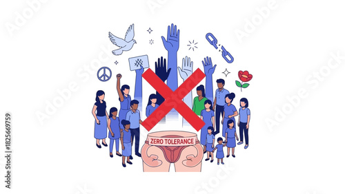 Rejecting Intolerance A Symbol of Peace, Unity, and Women's Rights Advocacy