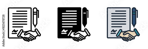 Partnership Agreement is a formal contract defining roles, responsibilities, and shared goals between collaborating parties.