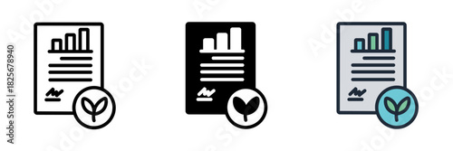 Sustainability Report is a document detailing environmental impact, social responsibility, and long-term sustainability commitments.