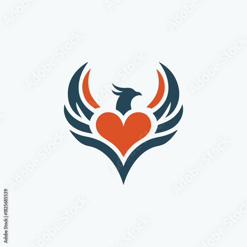 Phoenix Heart Logo