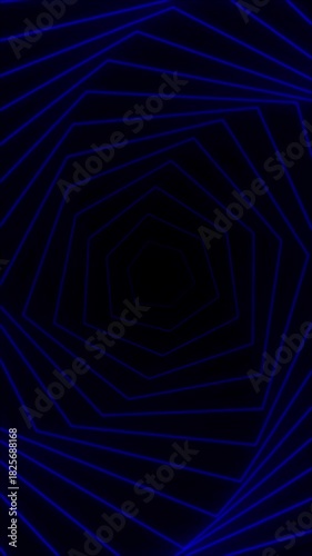 Blue Hole Line Vertical Gradient Particles Abstract Outer Space Energy Background