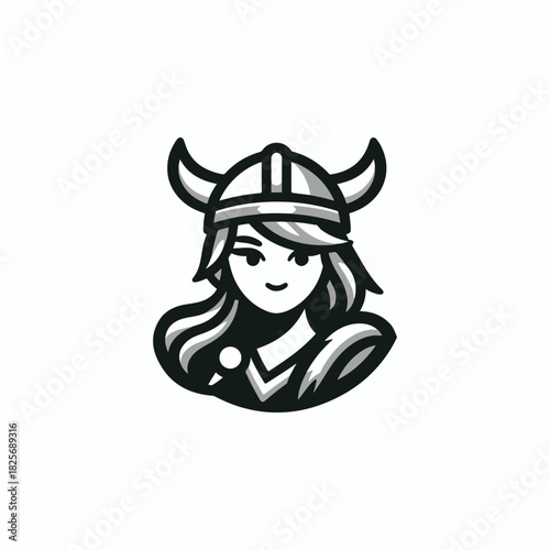 Viking Girl Logo