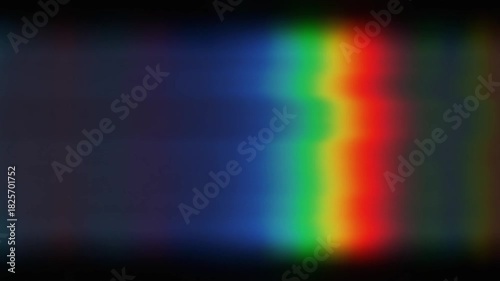 Dynamic video with chromatic edge splits and red green blue aberration creating a vibrant, distorted, and visually striking effect