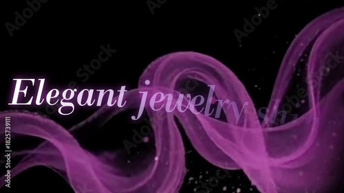 captivating and luxurious image representing 'Elegant jewelry shine.