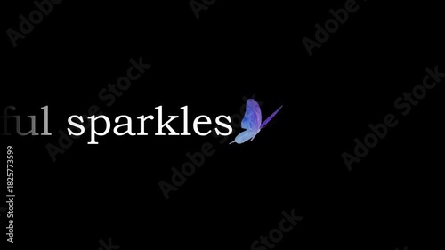 whimsical and enchanting image representing 'Beautiful sparkles.'