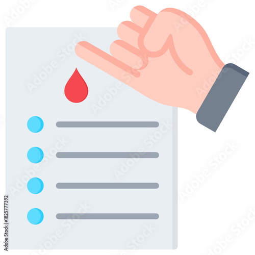 Blood Test Icon