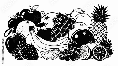 vector illustration of a fruit