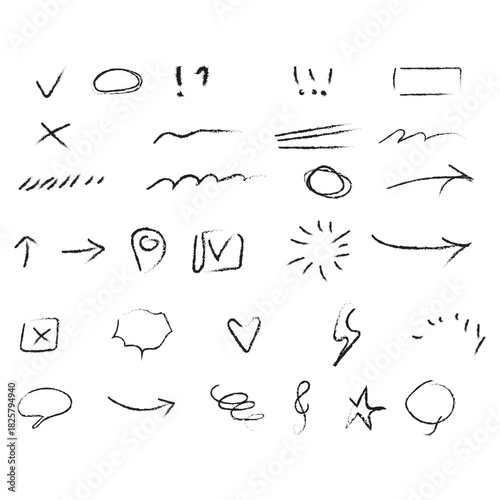 Hand drawn Daily Use Shape