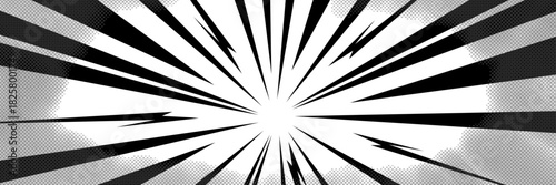 Dynamic anime burst vibe with sharp comic lines and fast manga speed. This anime energy forms a bold comic background and striking manga burst background.