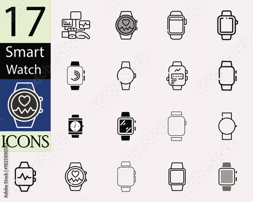 Smartwatch Fitness Tracking Icon