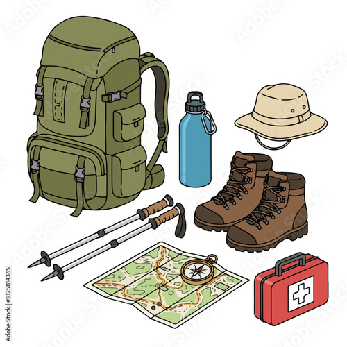 Hiking & Camping Gear Collection for Outdoor Adventure