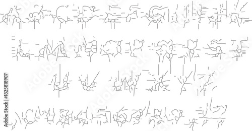 Ancient Script Unveiled Mysterious Symbols and Text.