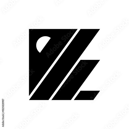 Abstract logo. Logo design. Template elements. Geometric abstract logo