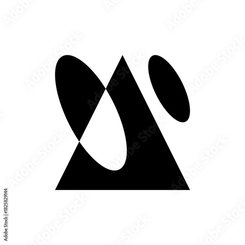 Abstract logo. Logo design. Template elements. Geometric abstract logo