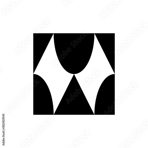 Abstract logo. Logo design. Template elements. Geometric abstract logo