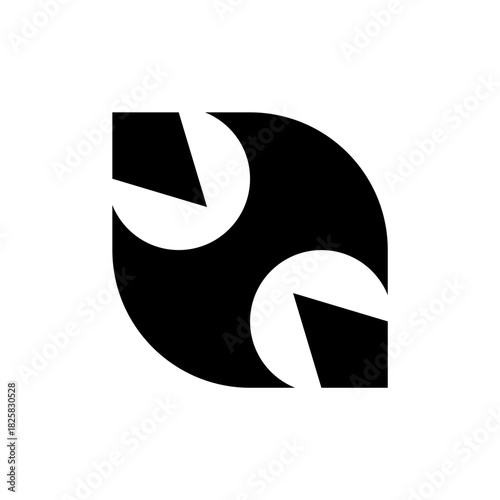 Abstract logo. Logo design. Template elements. Geometric abstract logo