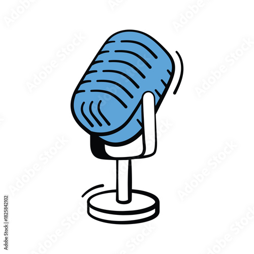 A microphone icon representing singing, performance, and entertainment