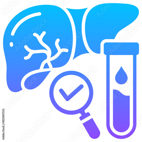 Liver Function Test Icon