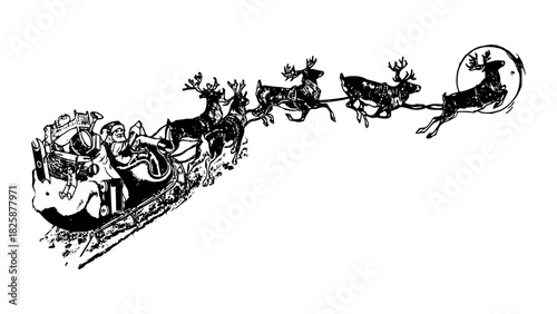 Vector illustration design of a vintage skull and bones with wings, floral and leaf elements, for a black ink tattoo style drawing and grunge decoration