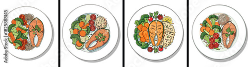Nutritious Meals Salmon and Vegetable Combinations for a Healthy Lifestyle