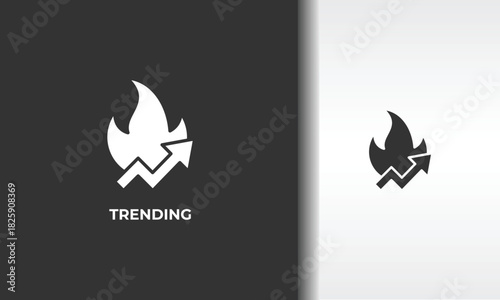 Trending Vector, Icon Or Logo Sign Isolated Symbol Illustration